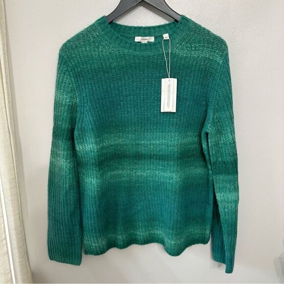 VINCE Space-Dyed Crewneck Sweater - Picture 2 of 5